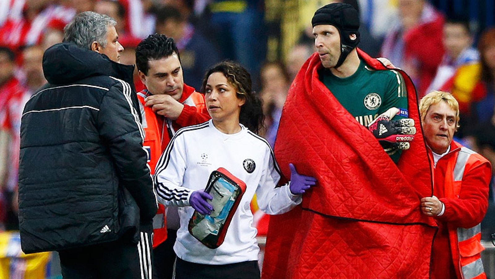 A falta de goles, lesiones