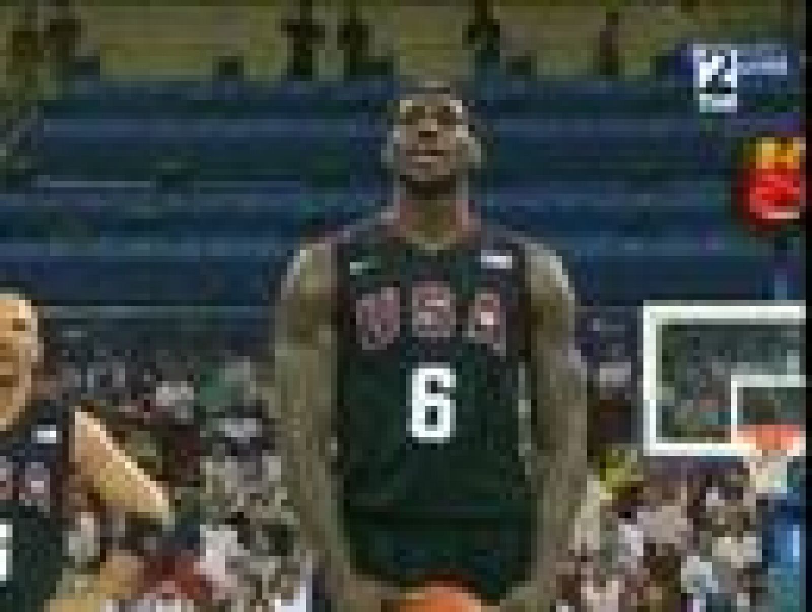 Baloncesto masculino. EEUU-Angola