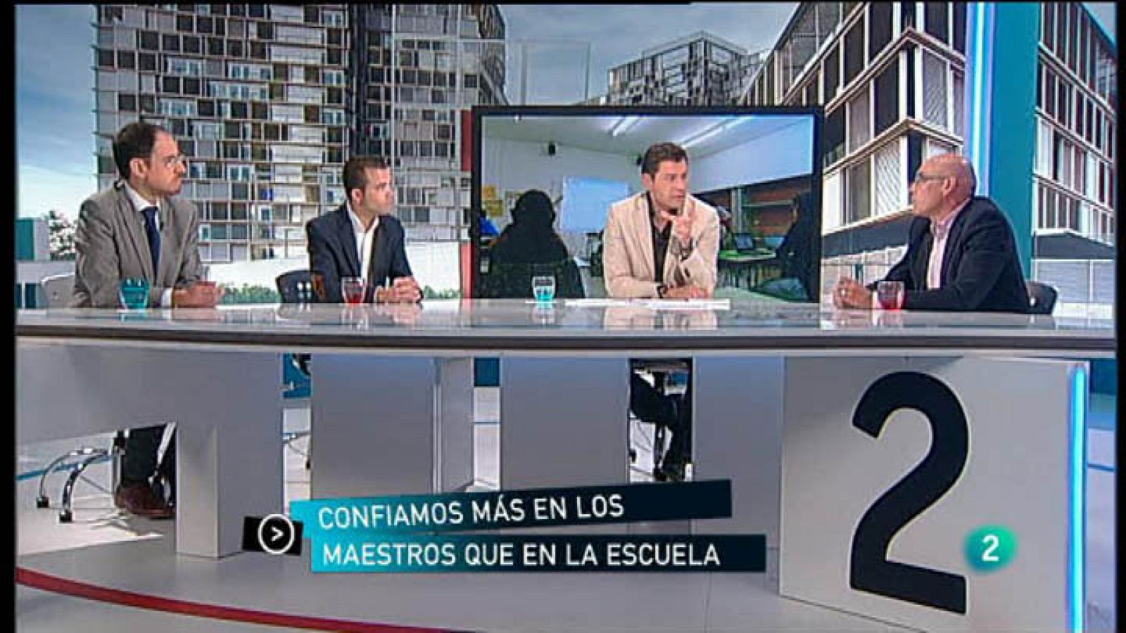 Para Todos La 2 - Debate: Los maestros de escuela