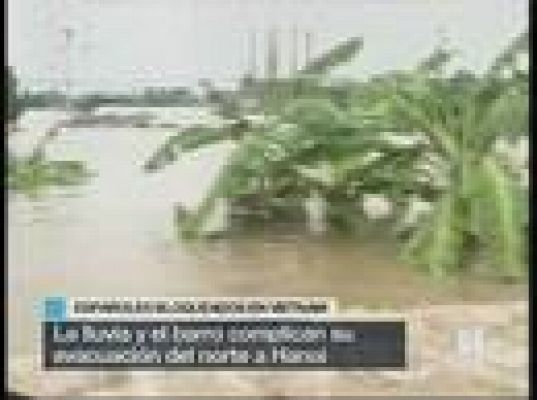 Evacuación complicada por la lluvia