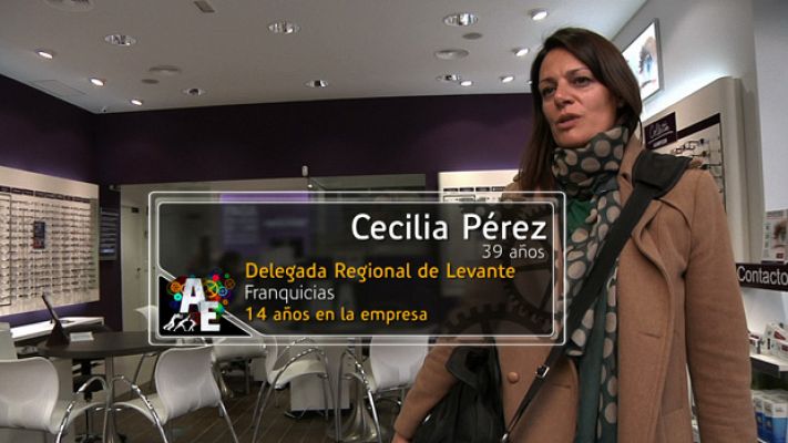 Cecilia Pérez (39 años) Delegada Regional en Levante