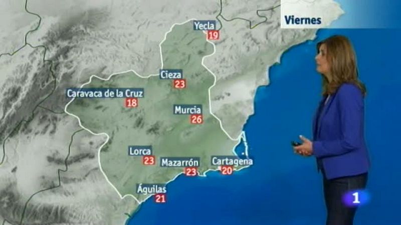 El tiempo en la Región de Murcia'- 25/04/2014