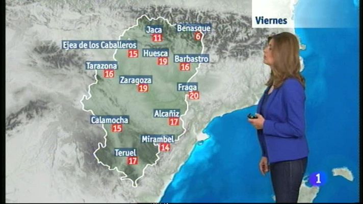Noticias Aragón - El tiempo en Aragón - 25/04/14