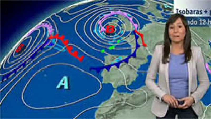 Lluvias en el norte peninsular y subida de las temperaturas