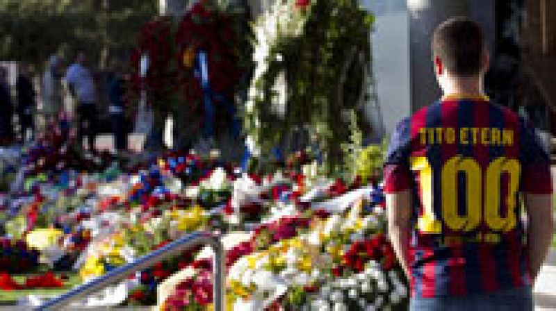 El barcelonismo despide a Tito Vilanova