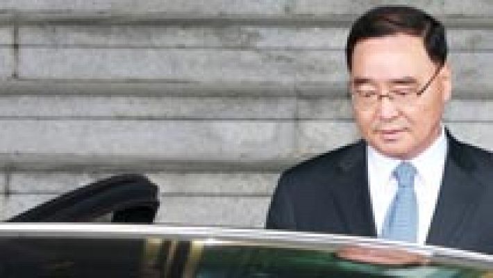 El primer ministro de Corea del Sur dimite por las criticas recibidas tras el naufrafio del ferry Sewol