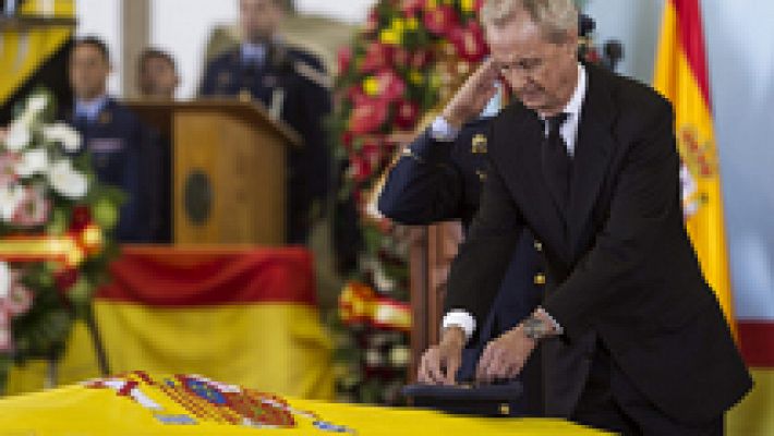 Funeral por los cuatro militares fallecidos en Canarias