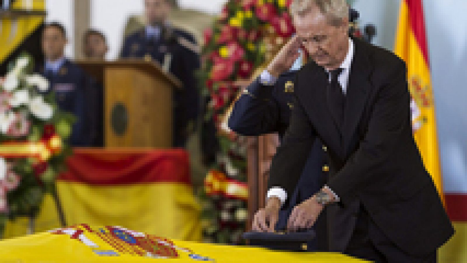 Funeral por los cuatro militares fallecidos en accidente de helicóptero en Canarias