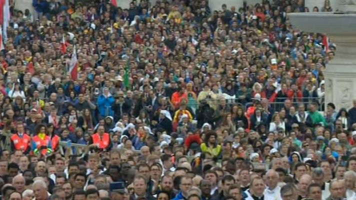 Telediario 1 - También desde España se ha seguido la ceremonia