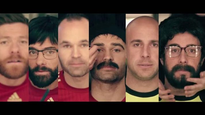 Telediario 1 - Iniesta, Alonso y Reina, anónimos por un día