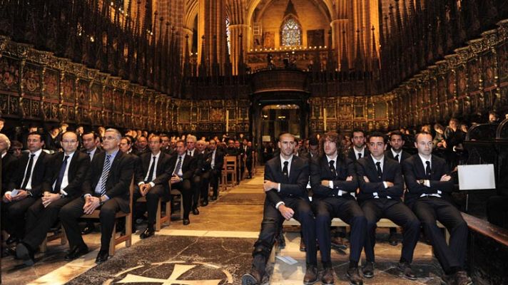 Telediario 1 - Último adiós a Tito Vilanova