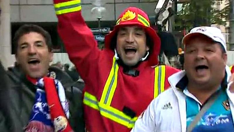 Miles de hinchas del conjunto blanco acompañarán a su equipo en la capital bávara. 