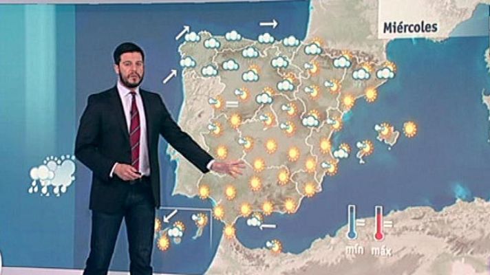El tiempo - Sol en todo el país, salvo en el tercio norte