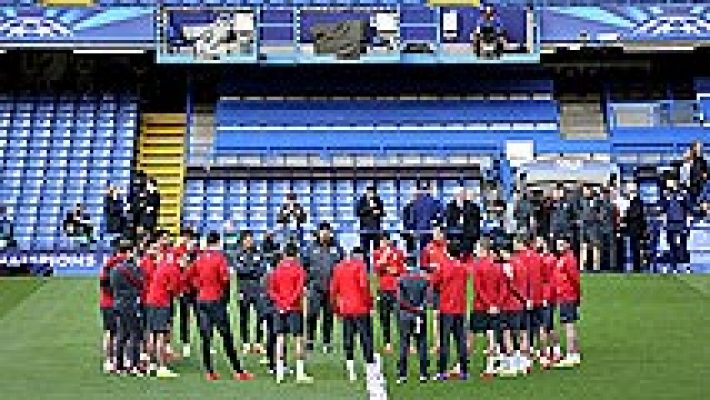 El Atlético, a hacer historia en Stamford Bridge