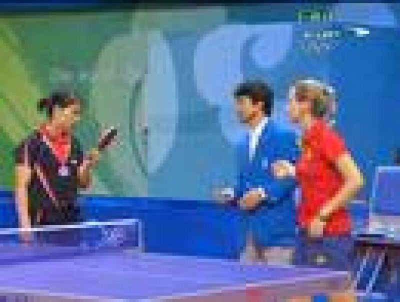 Tenis de mesa femenino España- Corea