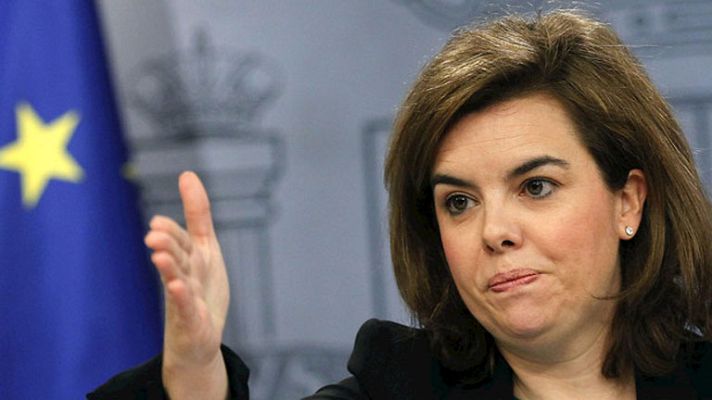 Telediario 1 - Guerra de "Sorayas"