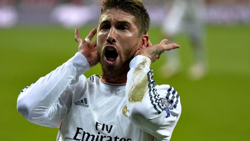 Dos goles a balón parado del defensa blanco junto otros dos de Cristiano Ronaldo firmaron una de las noches más inolvidables del Real Madrid en Europa.