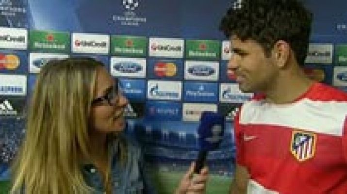 Champions League - Diego Costa:"Ha sido merecido, por todo lo que batallamos"