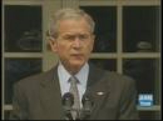  - Bush, preocupado por Georgia