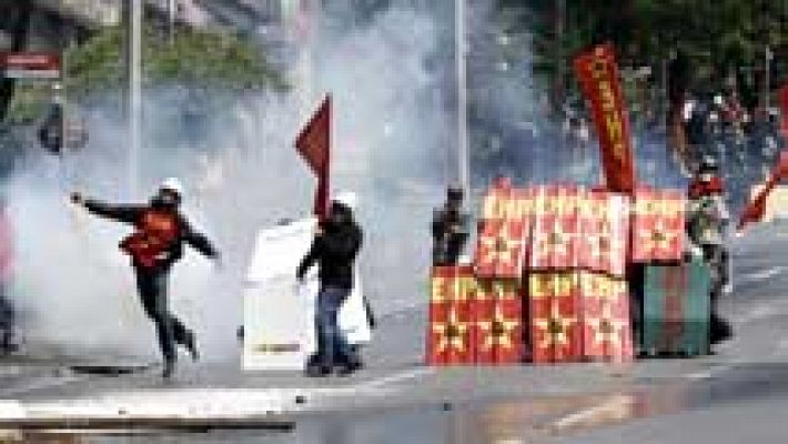 Los manifestantes turcos del 1 de mayo desafían a Erdogan