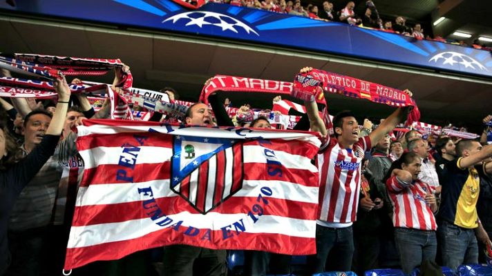 Telediario 1 - Stamford Bridge fue una fiesta colchonera