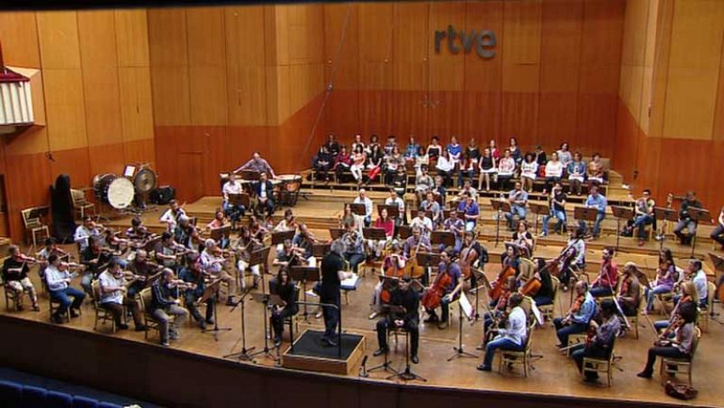 La Orquesta de RTVE y "Acción social por la música" comparten partitura y pasión