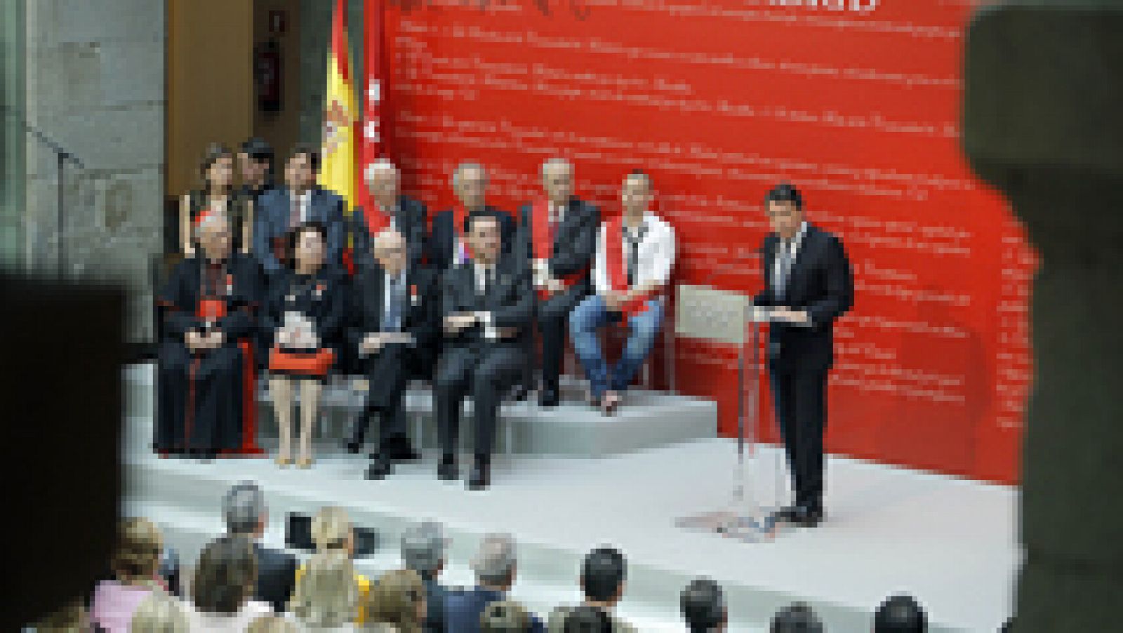 Ignacio González asegura en el acto del Dos de mayo que Madrid mira al futuro con ánimo de prosperar