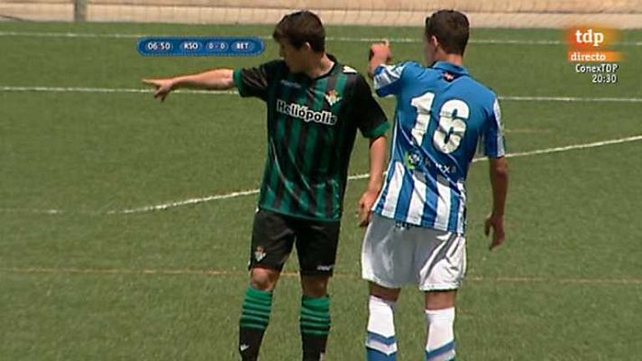 Fútbol - Torneo Costa Blanca, fase previa. Real Sociedad - Real Betis