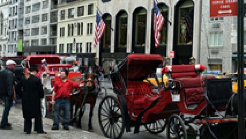 Los carruajes de caballos de Nueva York podrían tener los días contados