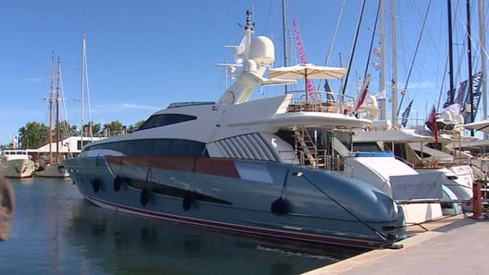 Telediario 1 - La venta de yates de lujo sigue al alza