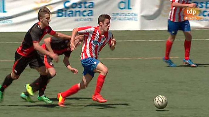 Fútbol - Torneo Costa Blanca, 1/4 final. Atlético de Madrid - Rayo Va