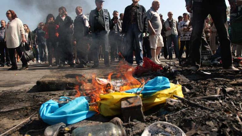 Ucrania vive la mayor oleada de violencia desde que en febrero empezaron las protestas