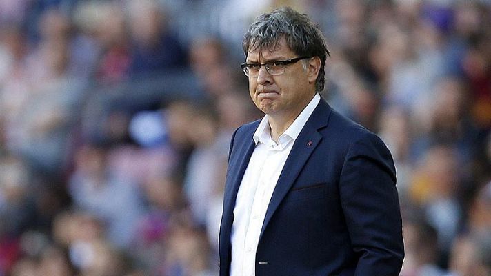 Telediario 1 - Martino tiene asumida su marcha del Barça