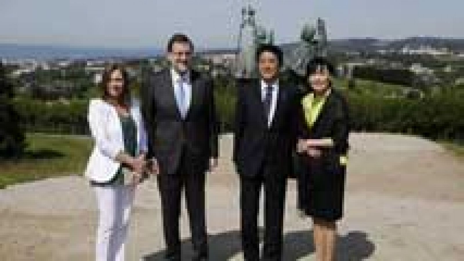 Telediario 1: Mariano Rajoy recibe al primer ministro japonés Shinzo Abe | RTVE Play