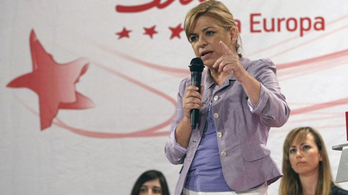 Telediario 1 - Valenciano llama a la participación en las europeas