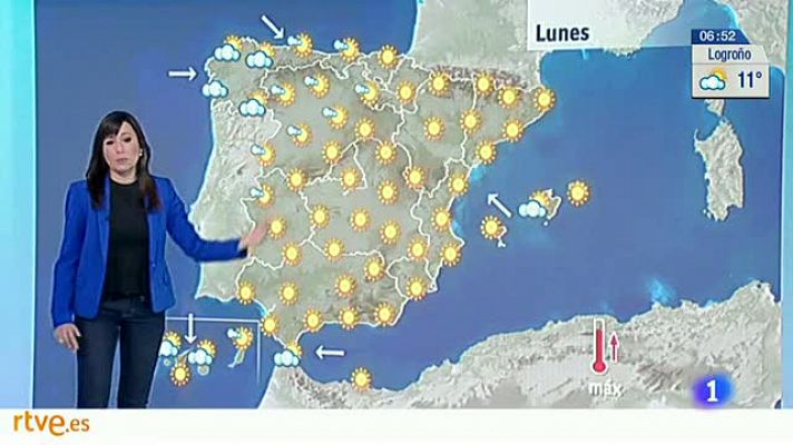 Suben las temperaturas y puede llover en Galicia