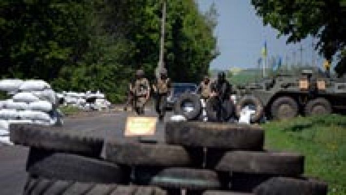 Enfrentamientos en el este de Ucrania 