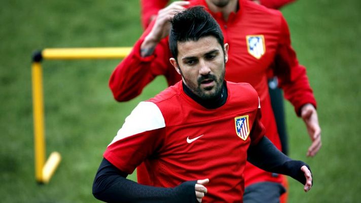 Telediario 1 - Villa: "La única realidad es que ganando los dos partidos somos campeones"