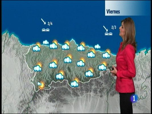 Panorama Regional - El tiempo en Asturias - 08/05/14