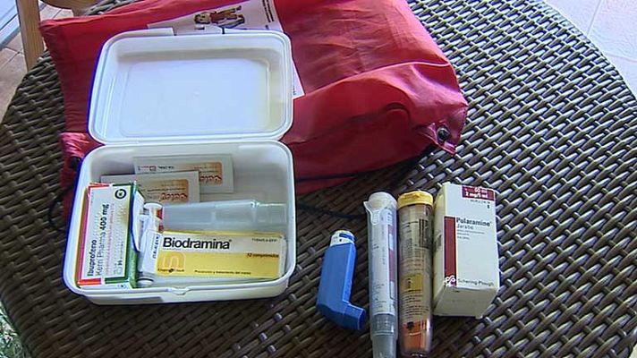 Telediario 1 - Muere un niño de seis años tras sufrir un shock anafiláctico