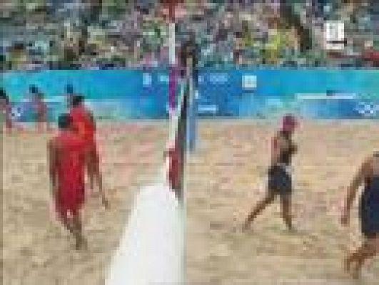  - Voley playa masculino. China/España