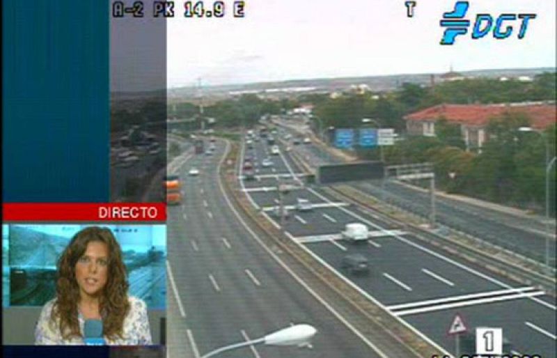 La DGT espera más de 6 millones de desplazamientos desde las 15:00 del jueves 14 de agosto hasta la medianoche del domingo, aunque por el momento no hay demasiados atascos. 