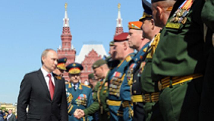 Putin visita Crimea en una fecha simbólica