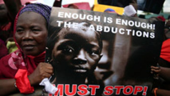 El mundo entero se moviliza para pedir la liberación de las menores secuestradas en Nigeria