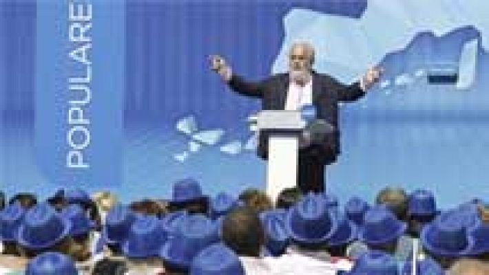 Telediario 1 - Cañete defiende las reformas ante las europeas