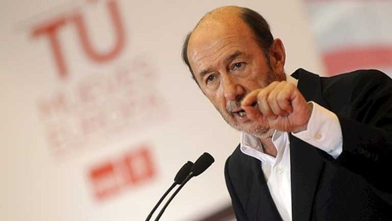 Rubalcaba llama a votar "no" a las reformas de Rajoy en las elecciones europeas 