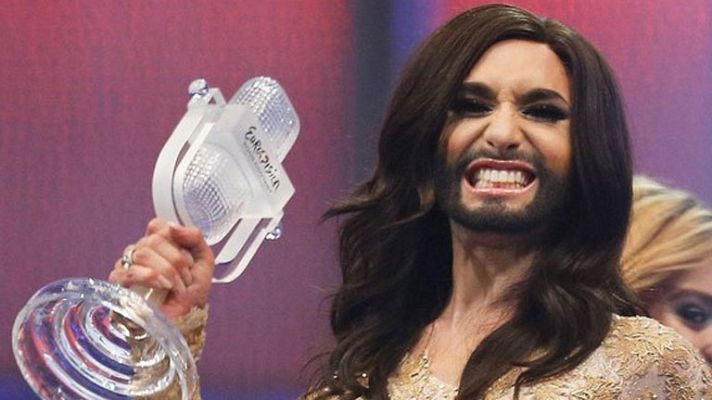Eurovisión - ¡Esta ha sido la reacción de Conchita!