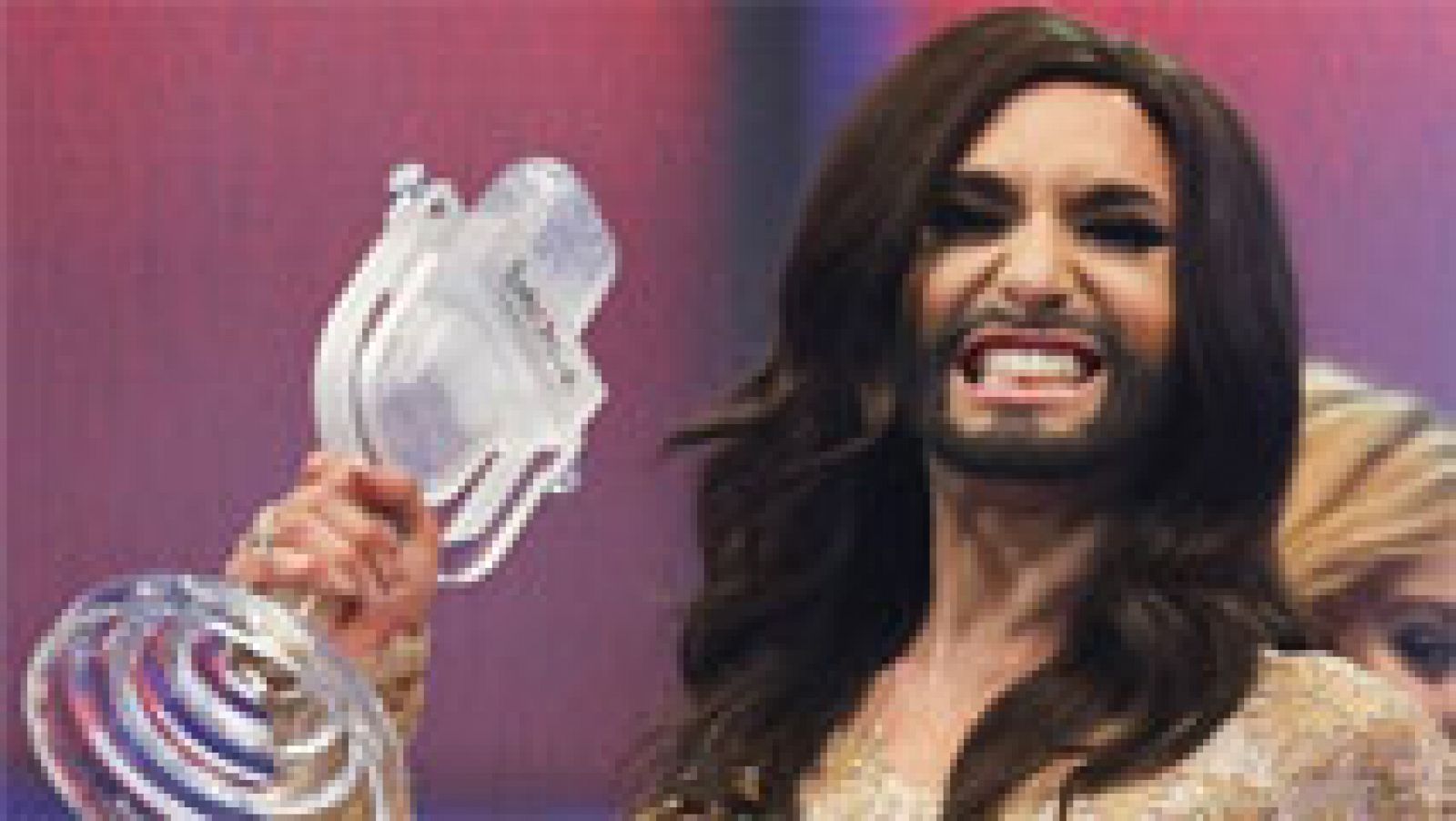  ¡Esta ha sido la reacción de Conchita al enterarse de que era la ganadora de Eurovisión 2014!