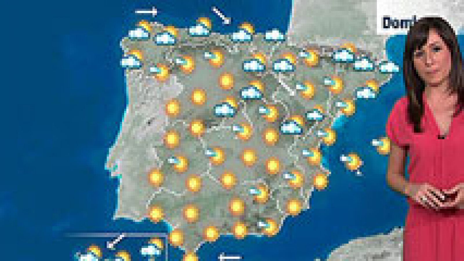 El tiempo: Rachas de viento muy fuerte en Canarias y cielos nubosos en el norte | RTVE Play