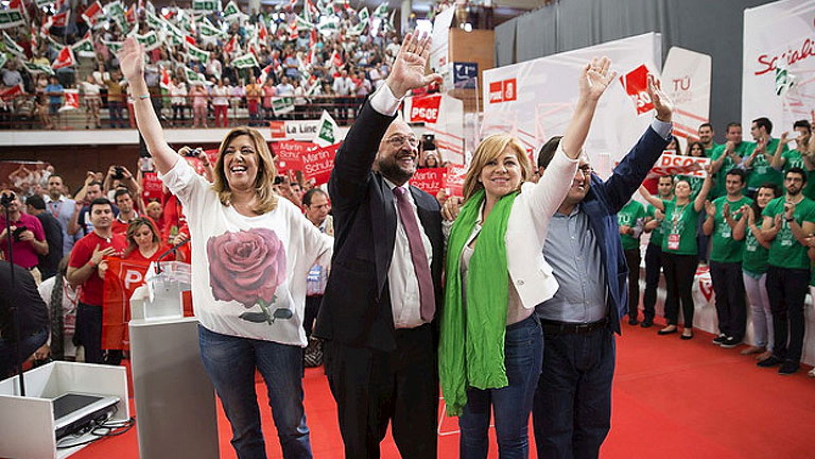 Valenciano pide "plantar cara" al PP: "Nos lo están quitando todo"